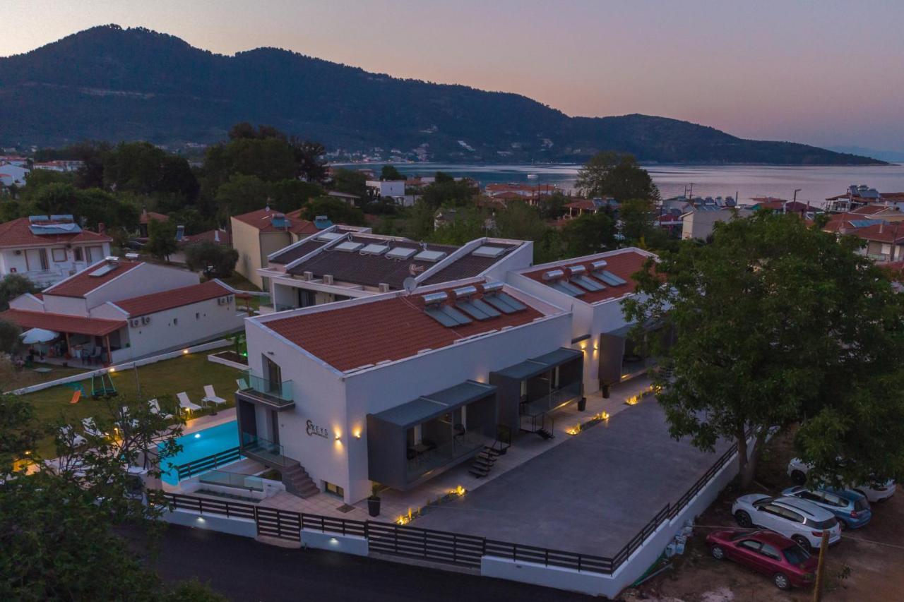 The 8 Keys Aparthotel Skala Potamia Exterior foto