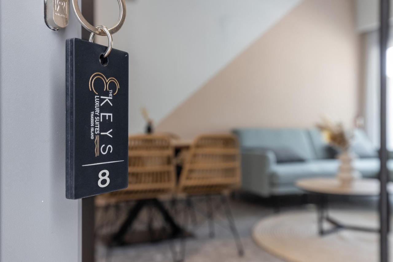 The 8 Keys Aparthotel Skala Potamia Exterior foto